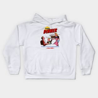 Holiday family dinner Kids Hoodie